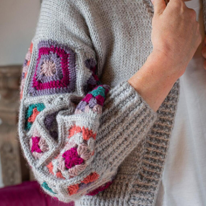 33 Пряжа Laines du Nord Merino Yak, 50г - 115м, теракотовий, 15% альпака, 15% як, 70% вовна