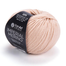 3305 Пряжа Imperial Merino 50гр-100м (бежевий). YarnArt