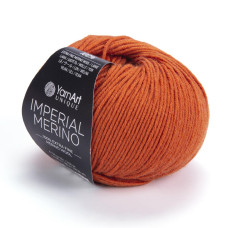 3313 Пряжа Imperial Merino 50гр-100м (гарбузовий). YarnArt