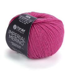 3318 Пряжа Imperial Merino 50гр-100м (малиновий). YarnArt