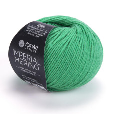 3332 Пряжа Imperial Merino 50гр-100м (смарагдовий). YarnArt