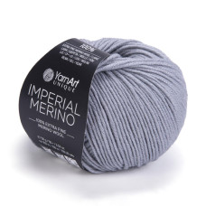 3337 Пряжа Imperial Merino 50гр-100м (сірий). YarnArt