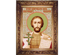 NMR002 Святий Благовірний князь Олександр Невський. ArtSolo. Набір мозаїчне бісероплетіння