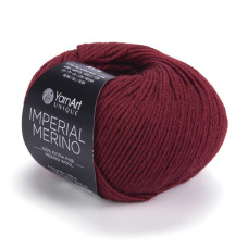 3344 Пряжа Imperial Merino 50гр-100м (марсала). YarnArt