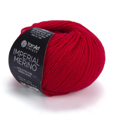 3345 Пряжа Imperial Merino 50гр-100м (червоний). YarnArt