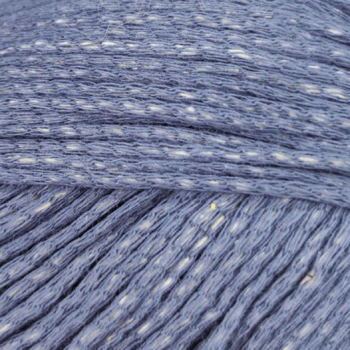 34 Пряжа Adriafil Genesi, 50г - 150м, блакитний, 25% шовк, 75% бавовна