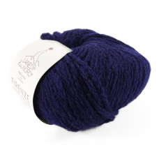 34 Пряжа Laines du Nord Firenze, 50г - 115м, темно-синій, 20% альпака бебі, 75% вовна, 5% нейлон