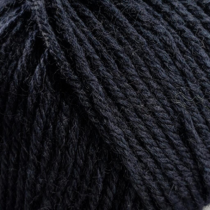 34 Пряжа Laines du Nord Holiday, 50г - 125м, синьо-чорний, 70% вовна, 30% акрил