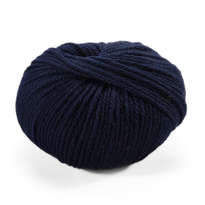 34 Пряжа Laines du Nord Twist, 100г - 125м, кобальт, 70% вовна, 30% акрил