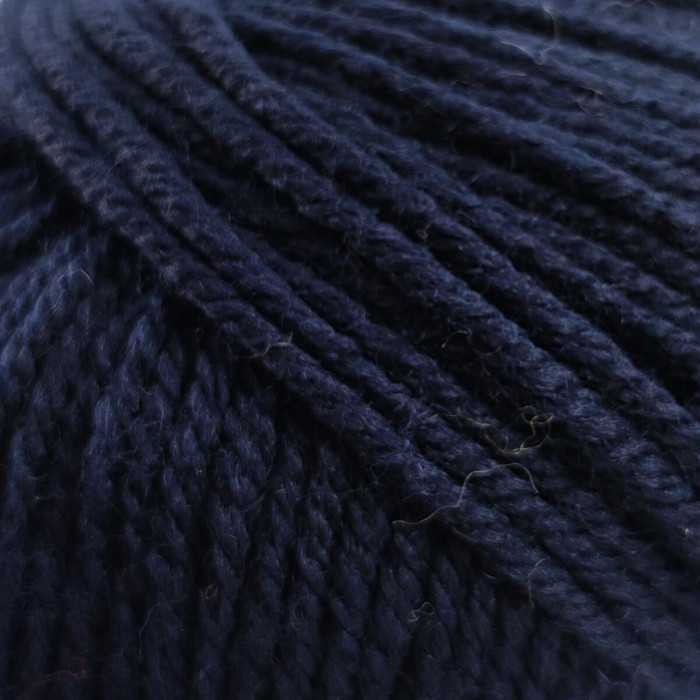 34 Пряжа Laines du Nord Twist, 100г - 125м, кобальт, 70% вовна, 30% акрил