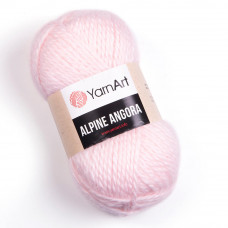 340 Пряжа Alpine Angora 150гр - 150м (Блідо-рожевий) YarnArt