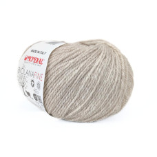 341 Пряжа Mondial BioLanaFine, 50г - 175м, мушля, 100% вовна