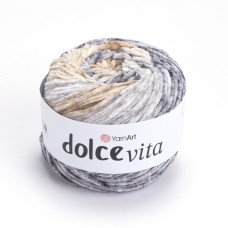 3412 Пряжа Dolce Vita 150гр-260м (різнокольорова). YarnArt