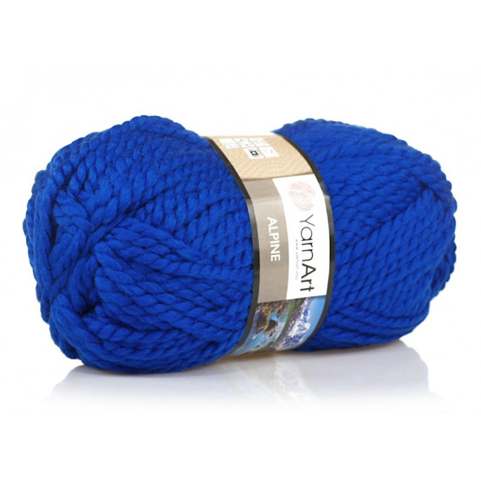 342 Пряжа Alpine 150гр - 103м (Синій) YarnArt