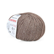 342 Пряжа Mondial BioLanaFine, 50г - 175м, кора, 100% вовна