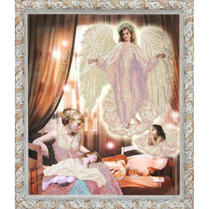 81211 Ангел сну 2. Краса і творчість. Схема на тканині для вишивання бісером(Знятий з виробництва)