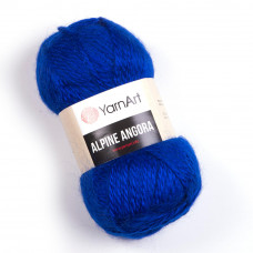 343 Пряжа Alpine Angora 150гр - 150м (Синій) YarnArt