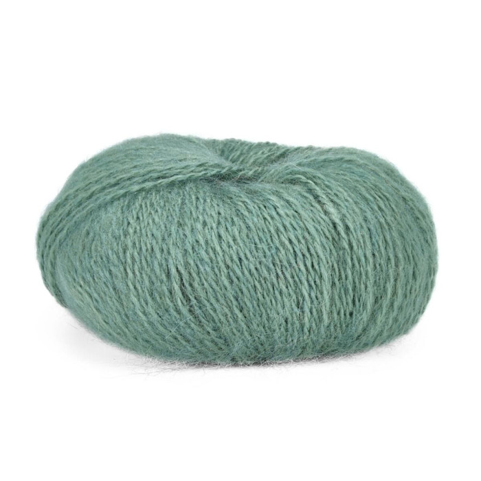 349 Пряжа Mondial Dolce Mohair, 50г - 150м, блакитна, 60% кід мохер, 40% акрил