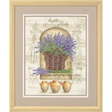 35071 Dimensions Набір для вишивки рахунковим хрестиком - Французька лаванда 27,9x35,5 см, Aida 14 ct