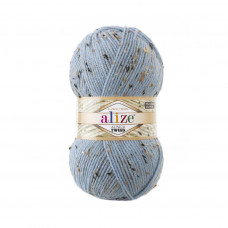 356 Пряжа Alpaca Tweed 100гр - 250м (блакитний). Alize(Знятий з виробництва)