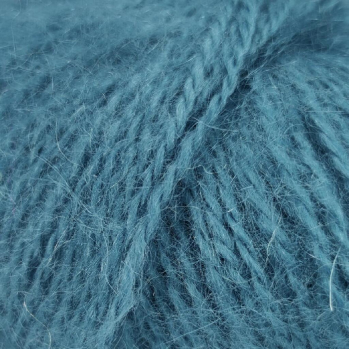 359 Пряжа Mondial Dolce Mohair, 50г - 150м, морська, 60% кід мохер, 40% акрил