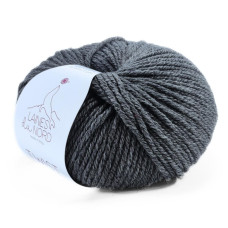 36 Пряжа Laines du Nord Twist, 100г - 125м, сірий, 70% вовна, 30% акрил