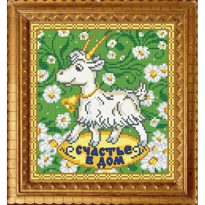 АР 1513 Символ 2015 Коза. Повна скриня. Схема для вишивання бісером
