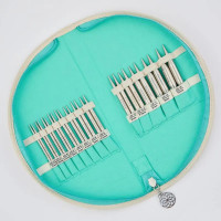 36312 KnitPro Набір з'ємних укорочених спиць Passion Mindful - 10 см (довжина спиць)