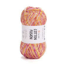 3646 Пряжа Cotton Fusion 100г-225м (різнокольоровий). YarnArt