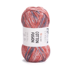 3654 Пряжа Cotton Fusion 100г-225м (різнокольоровий). YarnArt