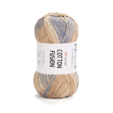 3656 Пряжа Cotton Fusion 100г-225м (різнокольоровий). YarnArt