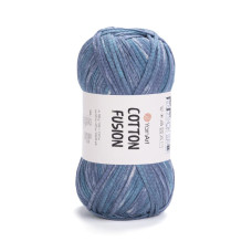 3657 Пряжа Cotton Fusion 100г-225м (різнокольоровий). YarnArt