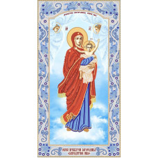 РИК-2-003 Образ Пресвятої Богородиці Благодатне небо. Марічка. Схема на тканині для вишивання бісером