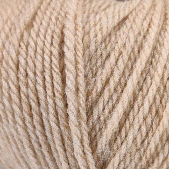 368 Пряжа Mondial BioLanaFine, 50г - 175м, бежевий, 100% вовна