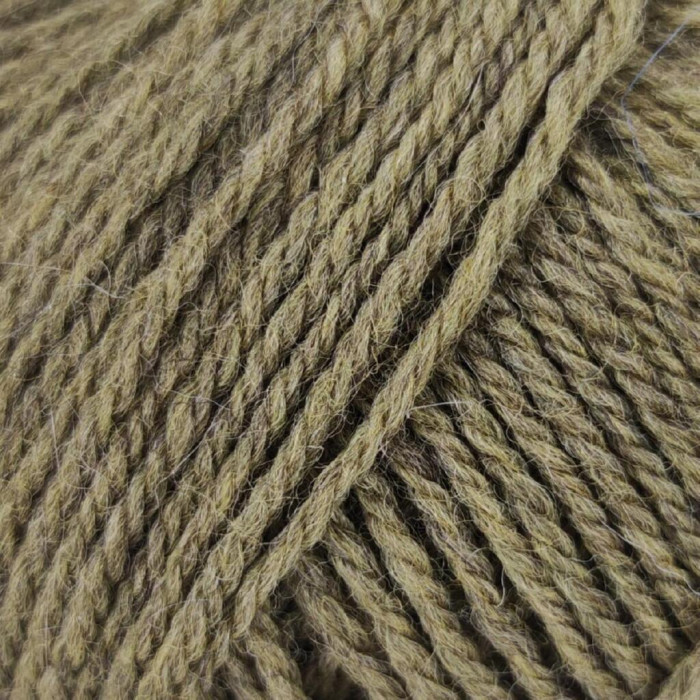 369 Пряжа Mondial BioLanaFine, 50г - 175м, темний-хакі, 100% вовна