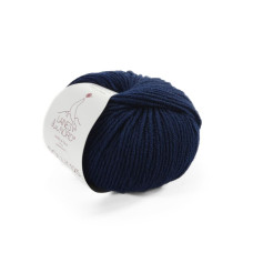 37 Пряжа Laines du Nord Dolly 125, 50г - 125м, темно-синій, 100% вовна