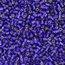 37100-10/0 бісер-рубка Preciosa Чехія 50 г (блискучий синій), d-2.0-2.3 mm