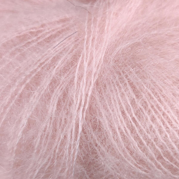 377 Пряжа Mondial Kid Seta, 25г - 210м, персиковий, 70% суперкід мохер, 30% шовк