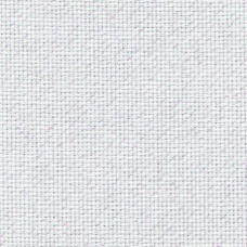 3793/11 Канва Fein-Aida 18 Zweigart, білий з чорним люрексом, ширина - 110 см, 100% бавовна