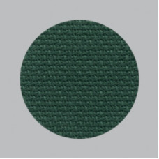 3793/6037 канва, відріз 36x46 см, Fein-Aida 18 Zweigart, зелений, 100% бавовна