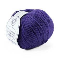 38 Пряжа Campolmi Filati Svezia, 100г - 250м, фіолетовий, 50% вовна, 50% акрил