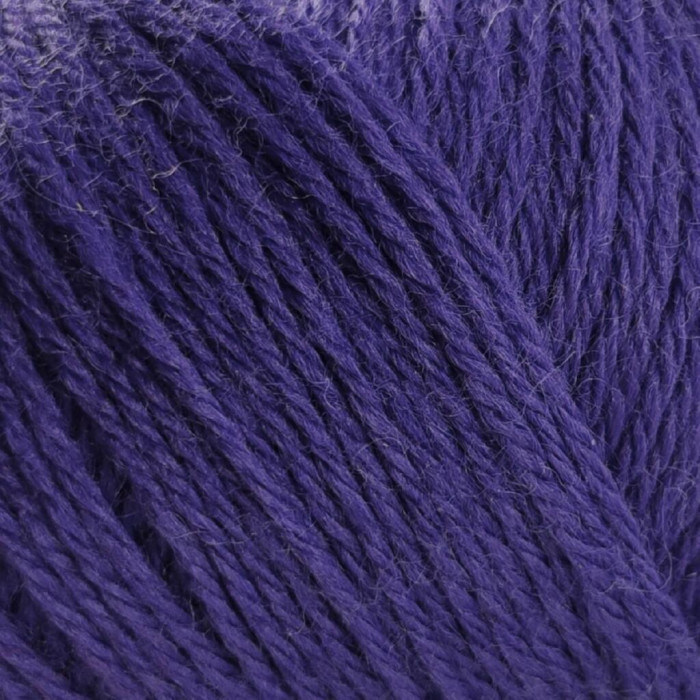 38 Пряжа Campolmi Filati Svezia, 100г - 250м, фіолетовий, 50% вовна, 50% акрил