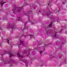 38128 10/0 чеський бісер Preciosa, 5 г, фіолетовий, кристальний глазурований з фарбованим отвором