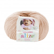 382 Пряжа Baby Wool 50гр - 175м (Пудровий) Alize