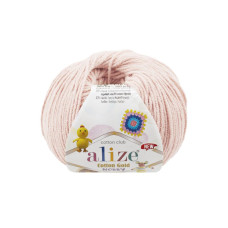 382 Пряжа Cotton Gold Hobby New  50г-165мм (світло-рожевий). Alize