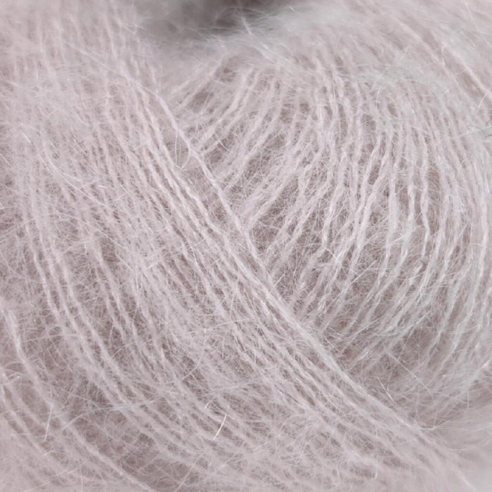 382 Пряжа Mondial Kid Seta, 25г - 210м, рожева перлина, 70% суперкід мохер, 30% шовк