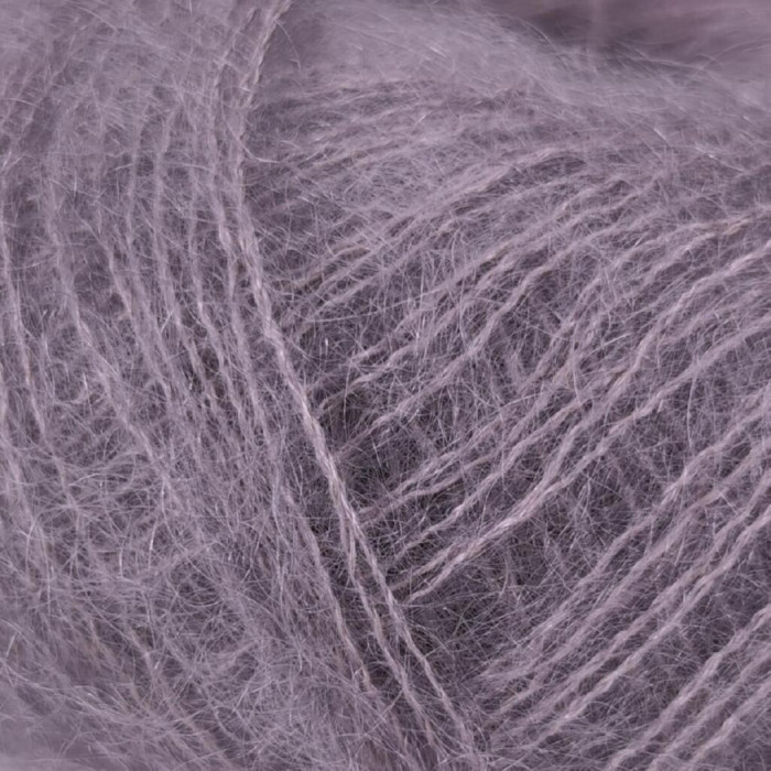 389 Пряжа Mondial Kid Seta, 25г - 210м, аметистовий, 70% суперкід мохер, 30% шовк