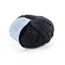 39 Пряжа Laines du Nord Holiday, 50г - 125м, темно-сірий, 70% вовна, 30% акрил