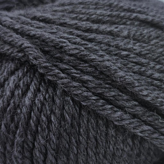 39 Пряжа Laines du Nord Twist, 100г - 125м, антрацит, 70% вовна, 30% акрил