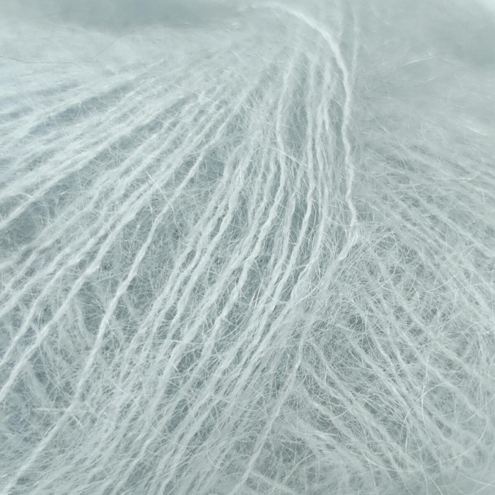 394 Пряжа Mondial Kid Seta, 25г - 210м, блакитна крига, 70% суперкід мохер, 30% шовк